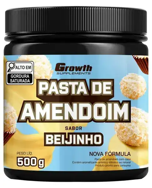 Pasta De Amendoim Sabor Beijinho 500g