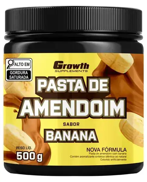 Pasta De Amendoim Sabor Banana 500g