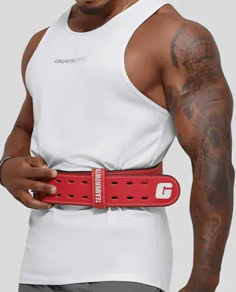 Cinturão Vermelho Team Growth The Iron Never Lies - Growth Supplements