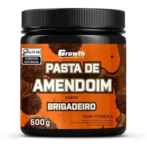 Pasta De Amendoim Sabor Brigadeiro 500g